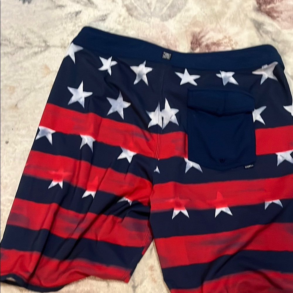 O'Neill 4th of July American Flag Board Shorts - Picture 3 of 4